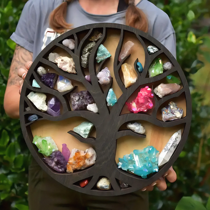 Tree of Life Crystal Display Shelf