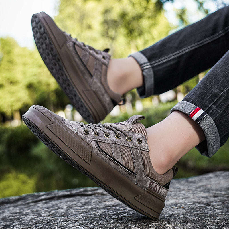 CAT® UrbanDrift Leather Sneakers