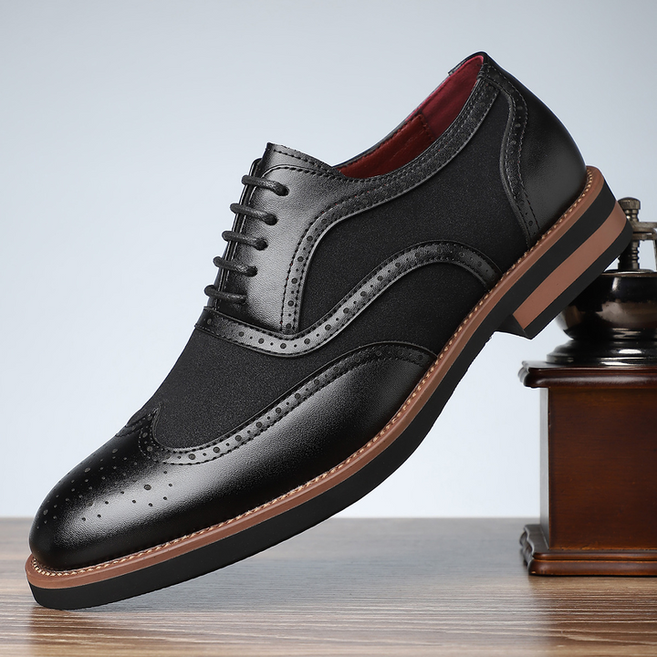 Belmont Leather Brogue Dress Shoes