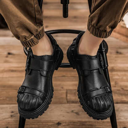 Rebel Rugged Leather Shoes