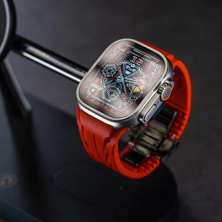 Columbus Silicone Apple Watch Band