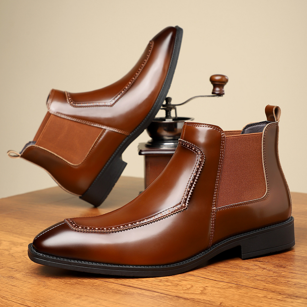 Cambridge Leather Chelsea Boots
