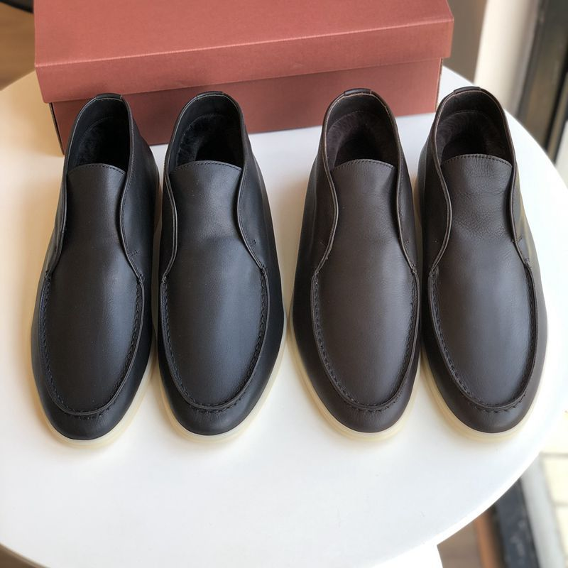 Merlot Leather Loafers