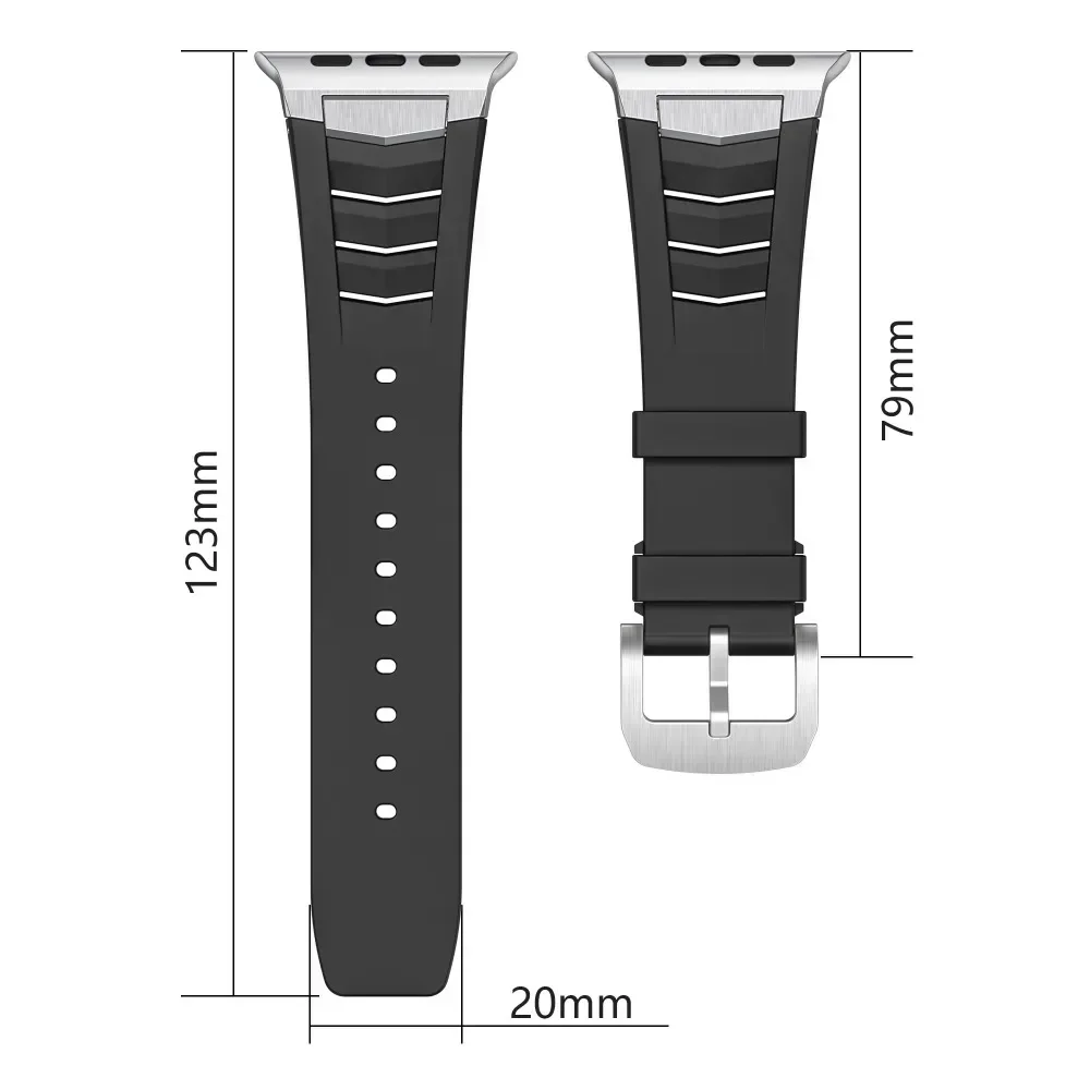 Wayfarer Silicone Apple Watch Band