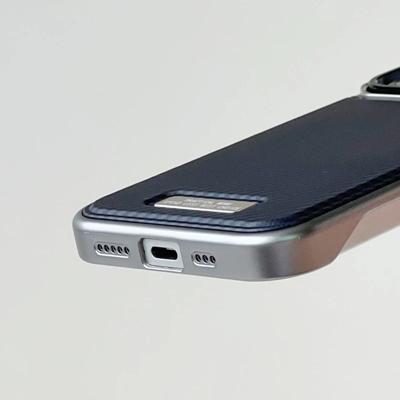 Titanium Carbon Magsafe iPhone Case