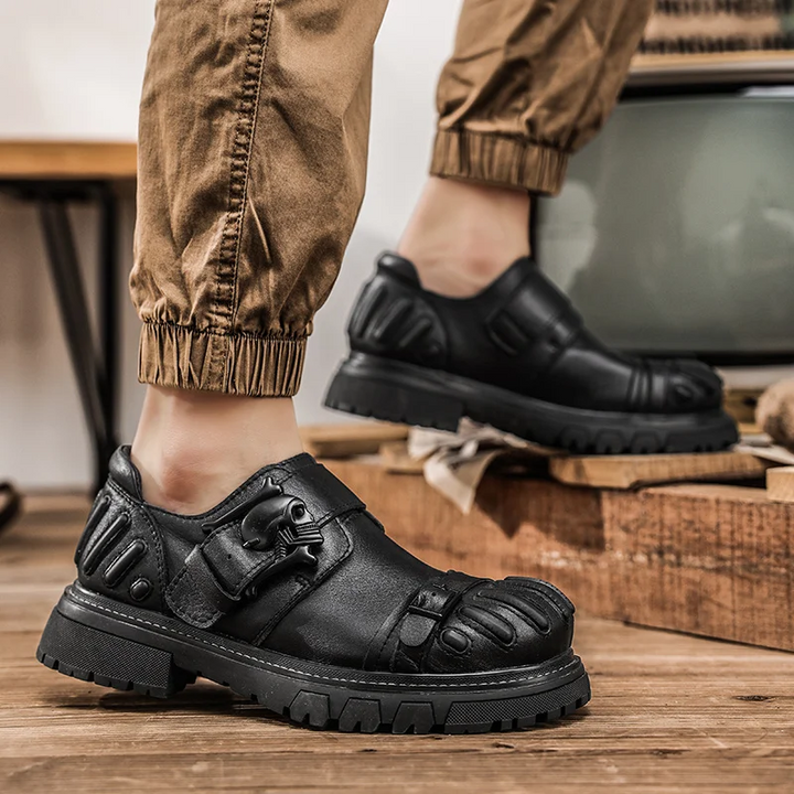 Rebel Rugged Leather Shoes