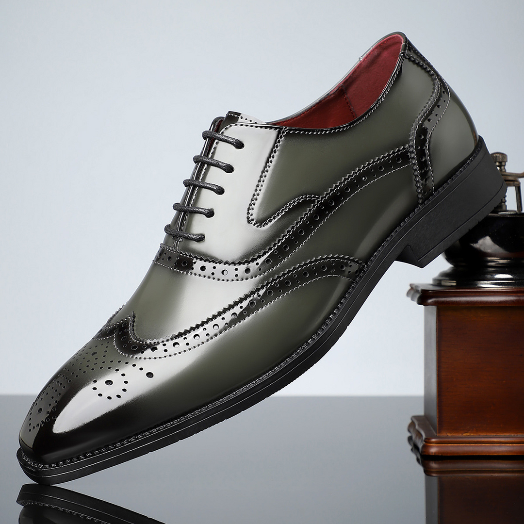 Cambridge Leather Brogue Dress Shoes