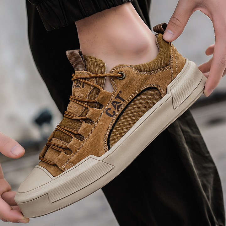 CAT® UrbanEdge Leather Sneakers