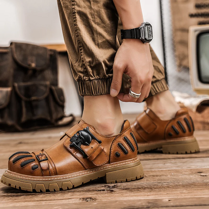 Rebel Rugged Leather Shoes