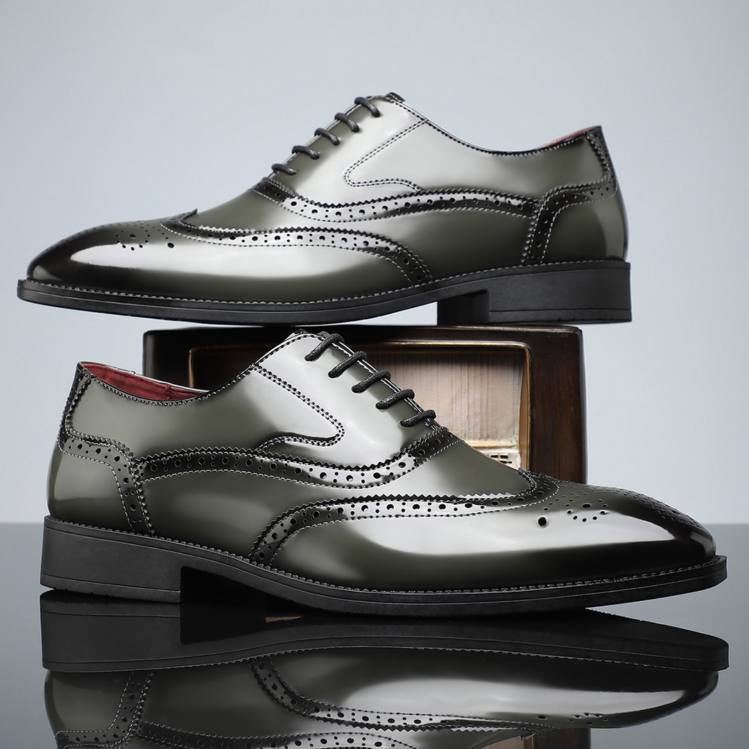 Cambridge Leather Brogue Dress Shoes