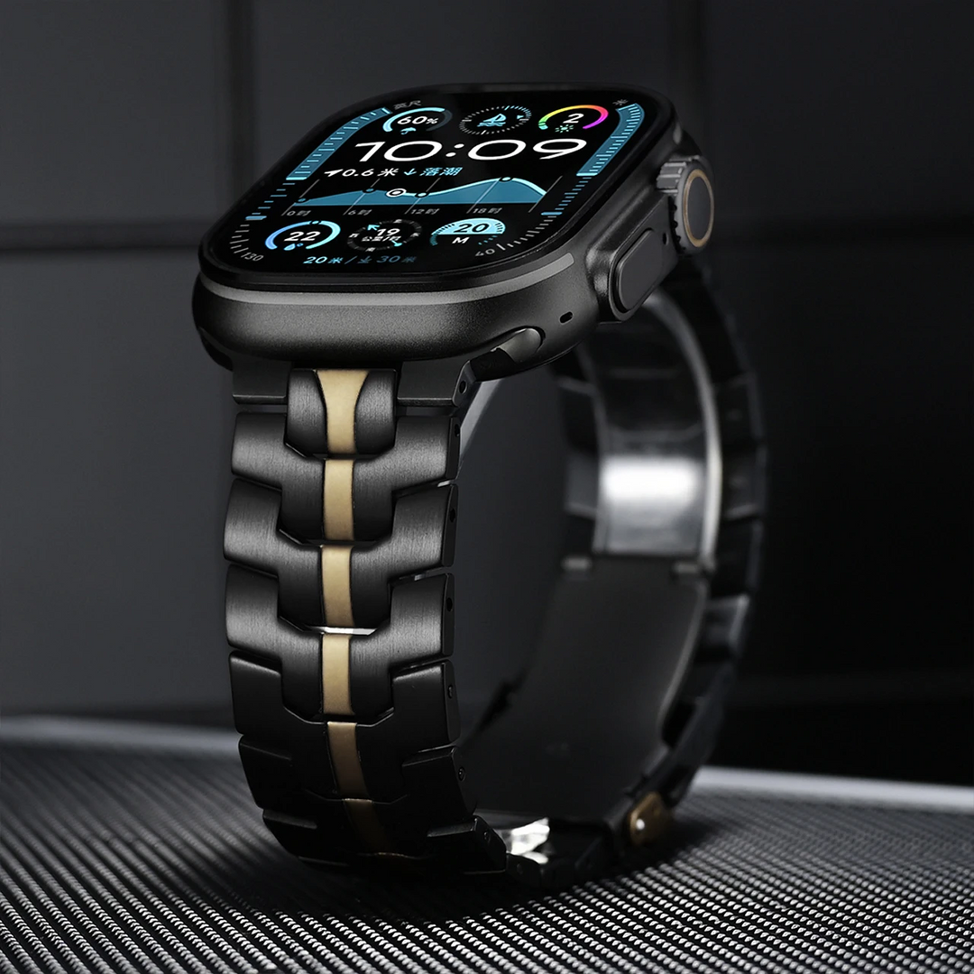Wayfarer Stainless Steel Apple Watch Band