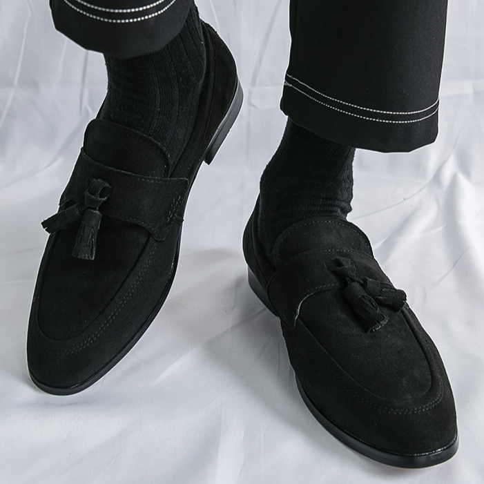 Pelle Italia Suede Loafers