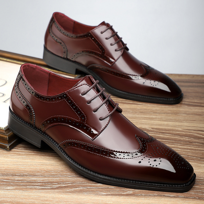 Cambridge Leather Brogue Dress Shoes