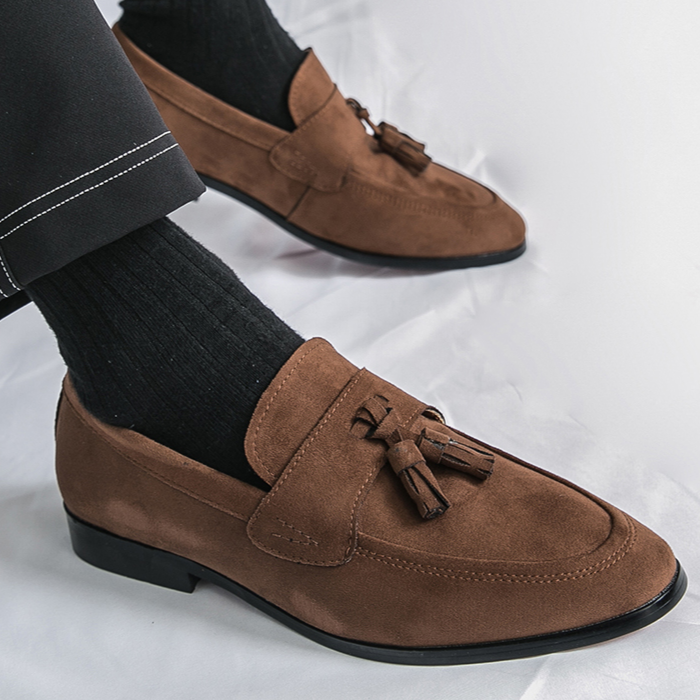 Pelle Italia Suede Loafers