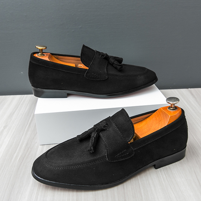 Pelle Italia Suede Loafers