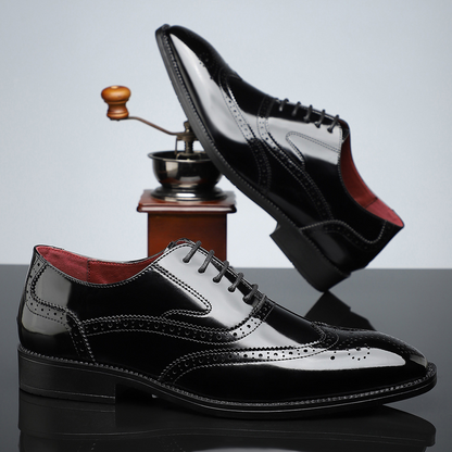 Cambridge Leather Brogue Dress Shoes