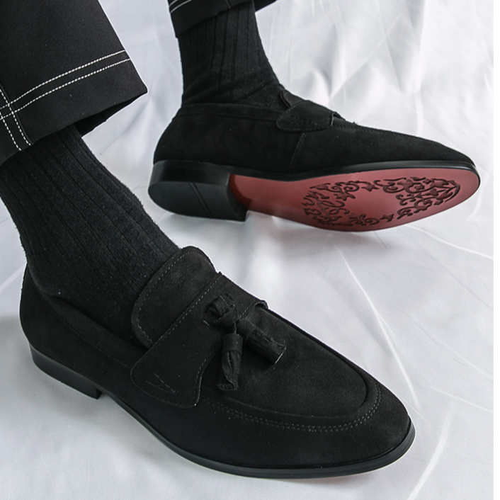 Pelle Italia Suede Loafers