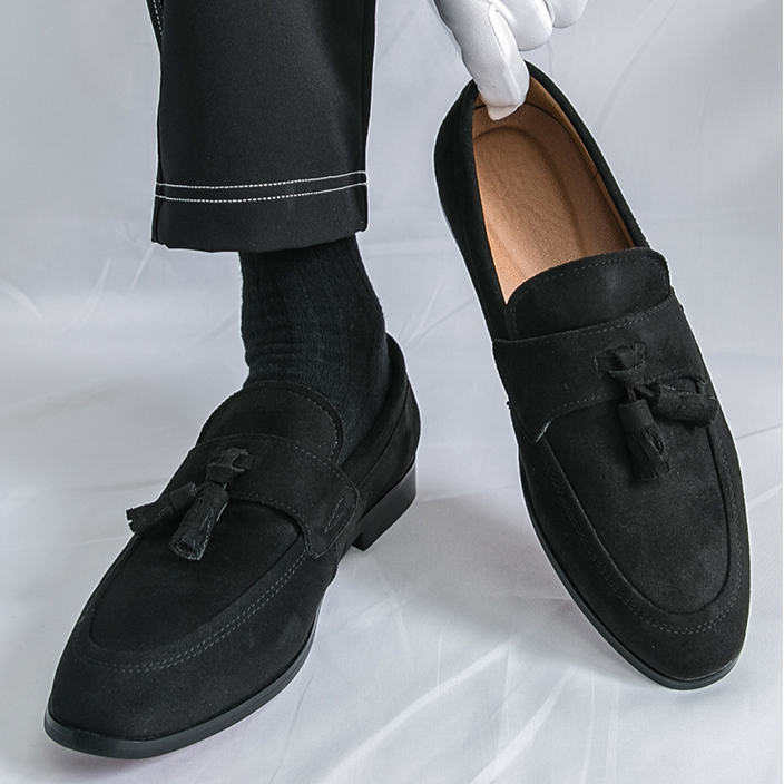 Pelle Italia Suede Loafers