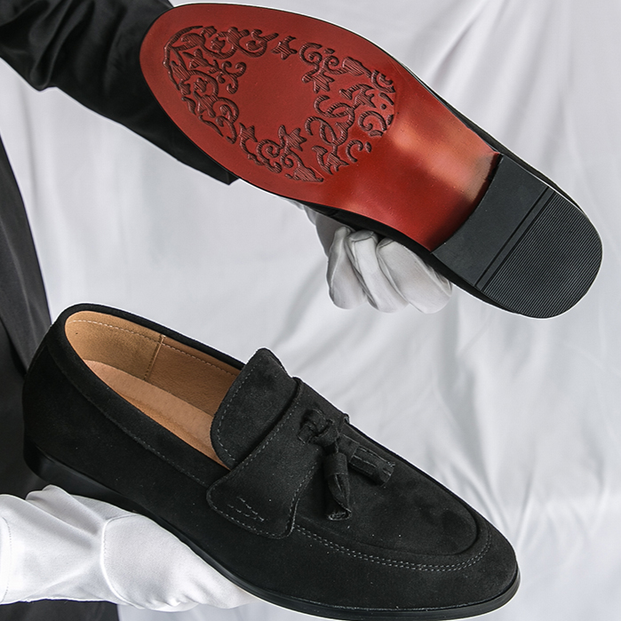 Pelle Italia Suede Loafers