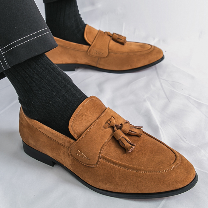 Pelle Italia Suede Loafers