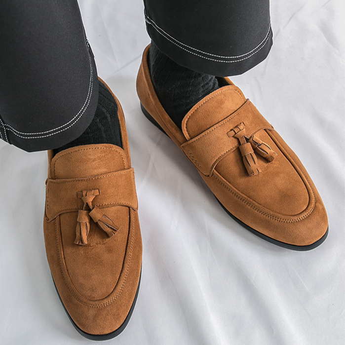Pelle Italia Suede Loafers