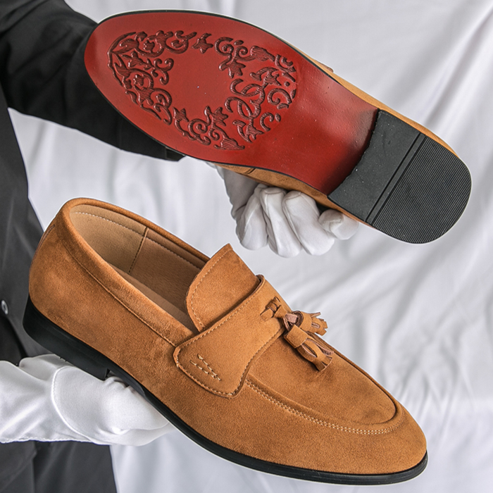 Pelle Italia Suede Loafers
