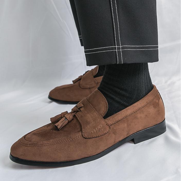 Pelle Italia Suede Loafers