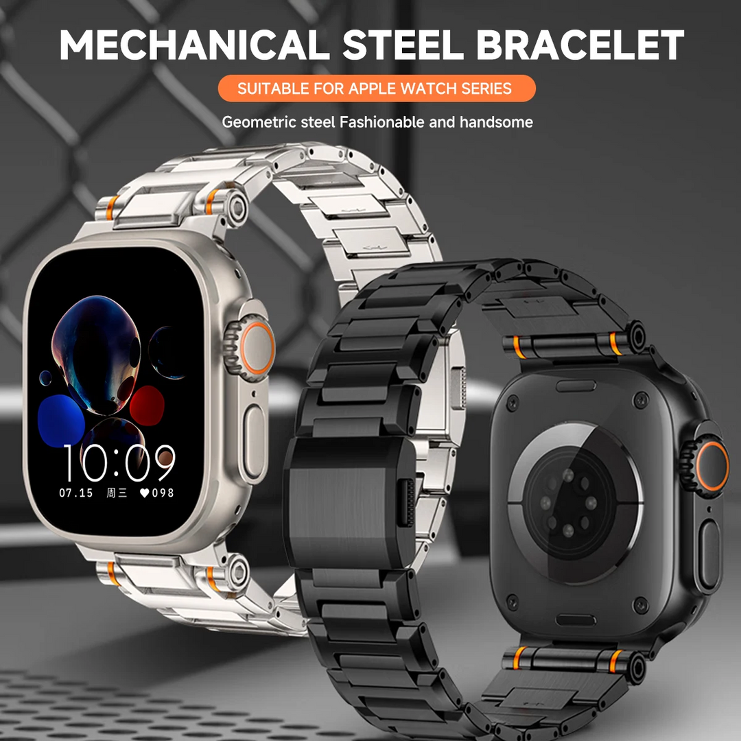 Polaris Stainless Steel Apple Watch Band