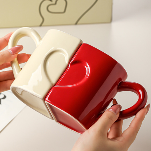 Heartlink Ceramic Mug Set