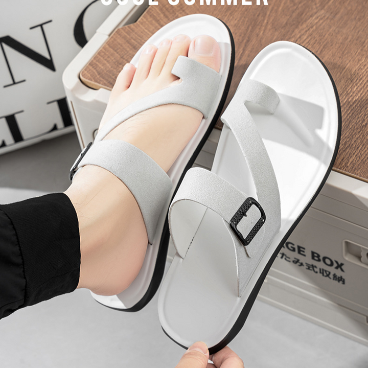 Tramell Cross‑strap Sandals