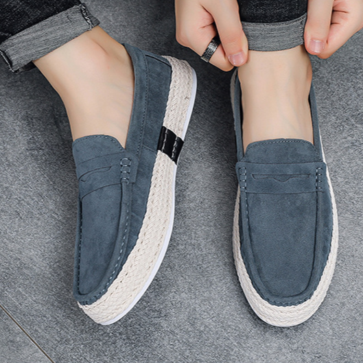 Marinelli Suede Penny Loafers