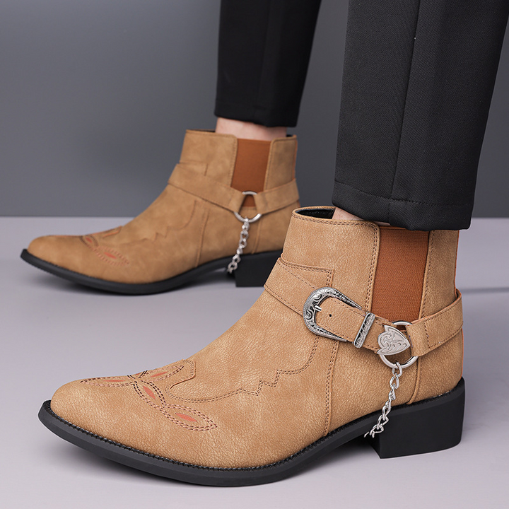 Shelton Western Leather Boots