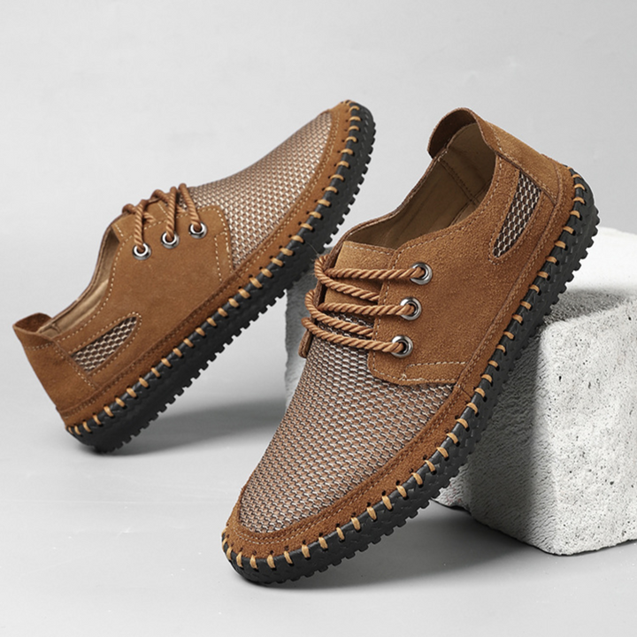 Strada Suede Mesh Shoes
