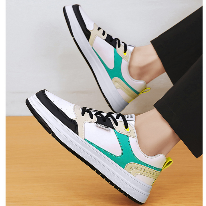 Urban Pulse Leather Sneakers