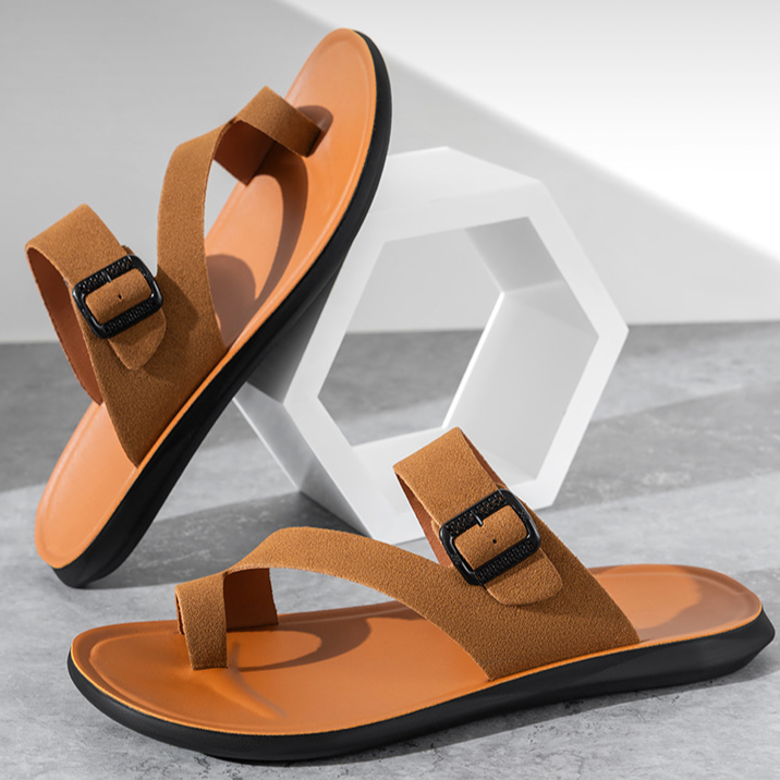 Tramell Cross‑strap Sandals