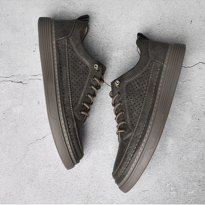 Lucca Genuine Leather Sneakers