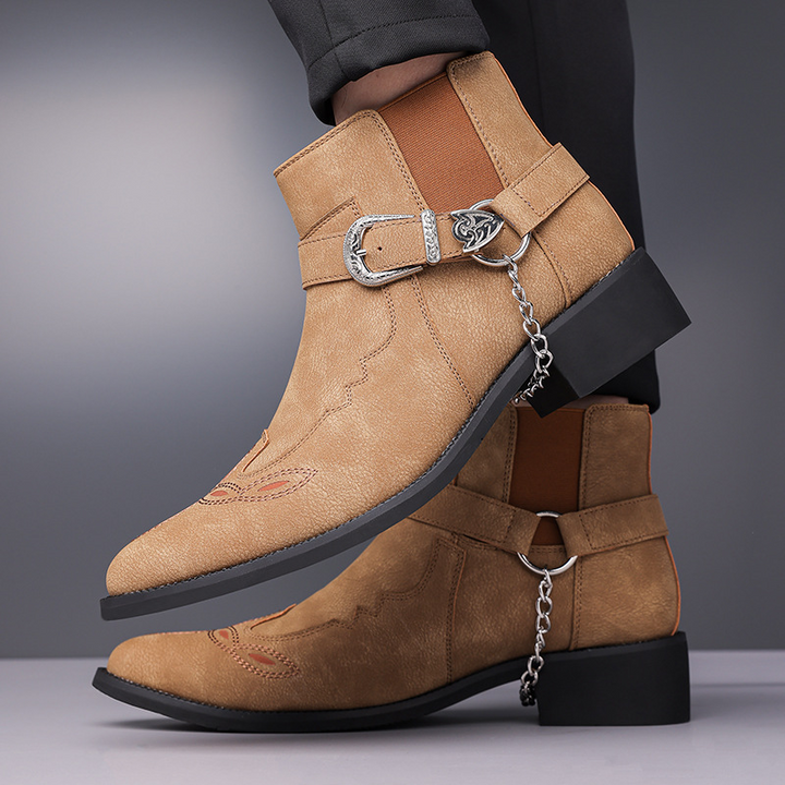 Shelton Western Leather Boots