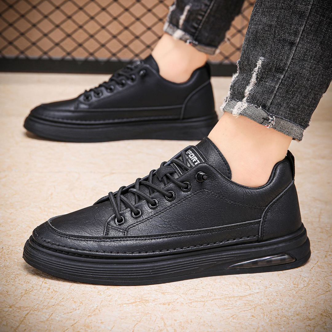 Strada Genuine Leather Sneakers