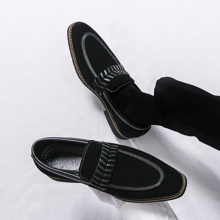 Oxford Suede Dress Loafers