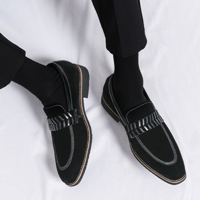 Oxford Suede Dress Loafers