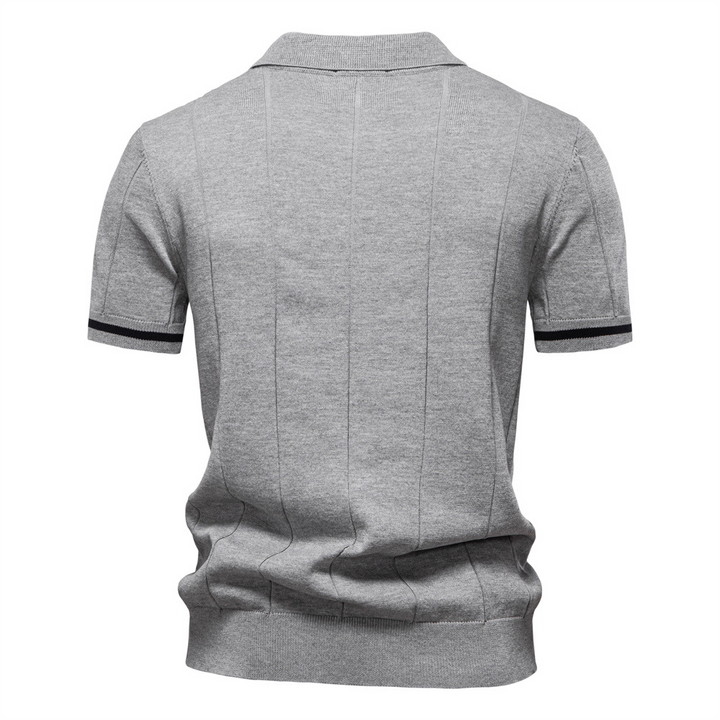 Emiliano Quarter-Zip Polo