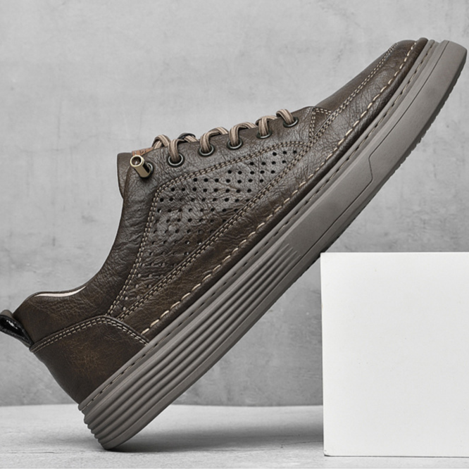 Lucca Genuine Leather Sneakers