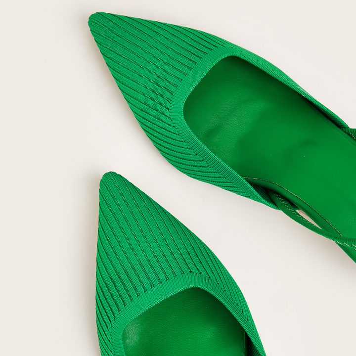 Donella Knit Slingback Heels