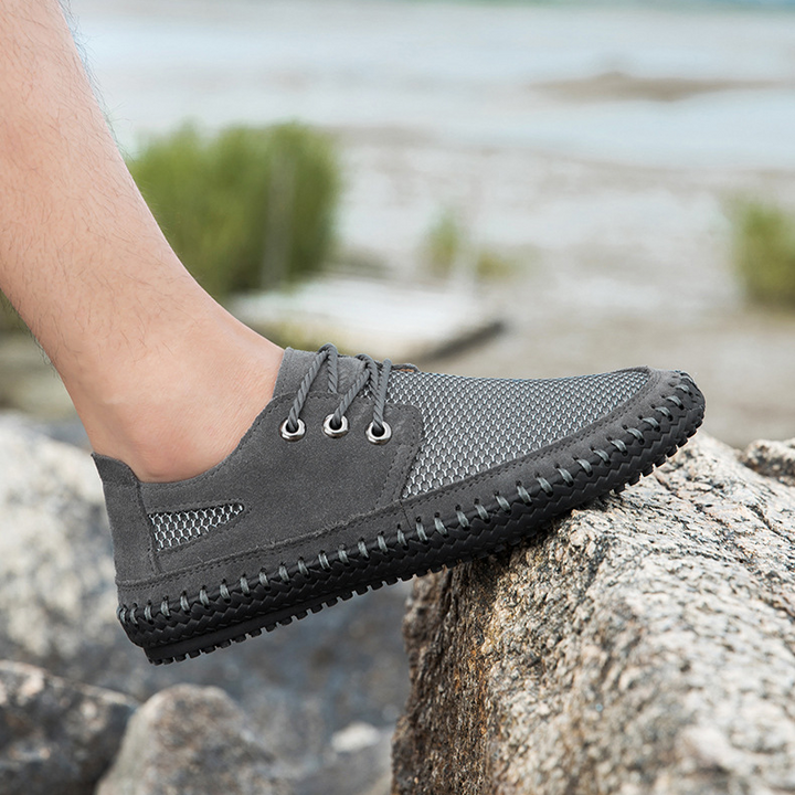 Strada Suede Mesh Shoes