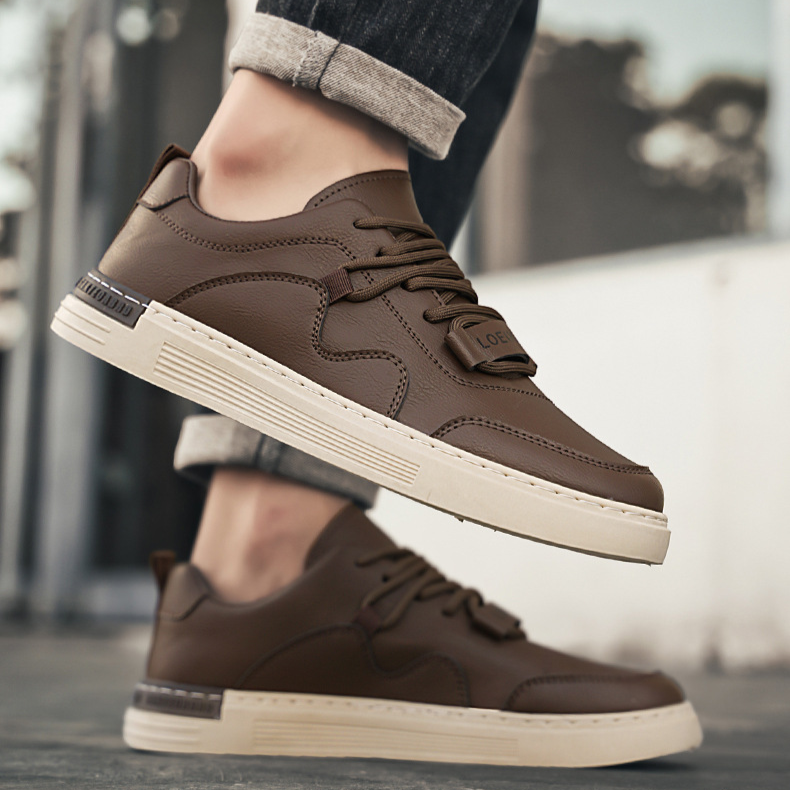 Ryder Genuine Leather Sneakers