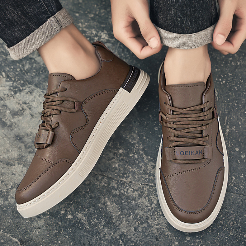 Ryder Genuine Leather Sneakers