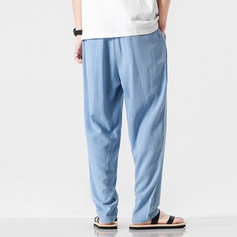 Nikolai Relaxed Linen Pants
