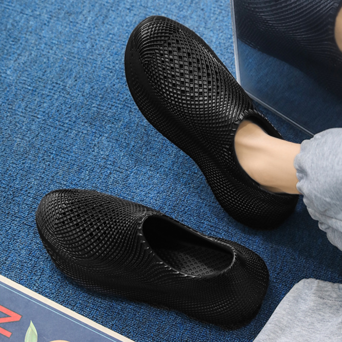 Astra Futuristic Mesh Slip-Ons