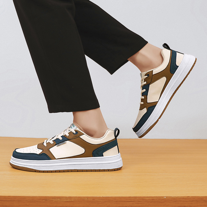 Urban Pulse Leather Sneakers