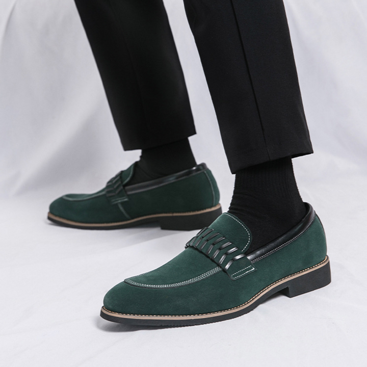 Oxford Suede Dress Loafers